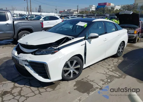 2019 Toyota Mirai from USA, damaged, VIN JTDBVRBD1KA005932